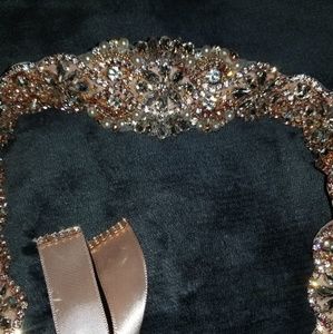 Rhinestone Wedding Belts Crystal